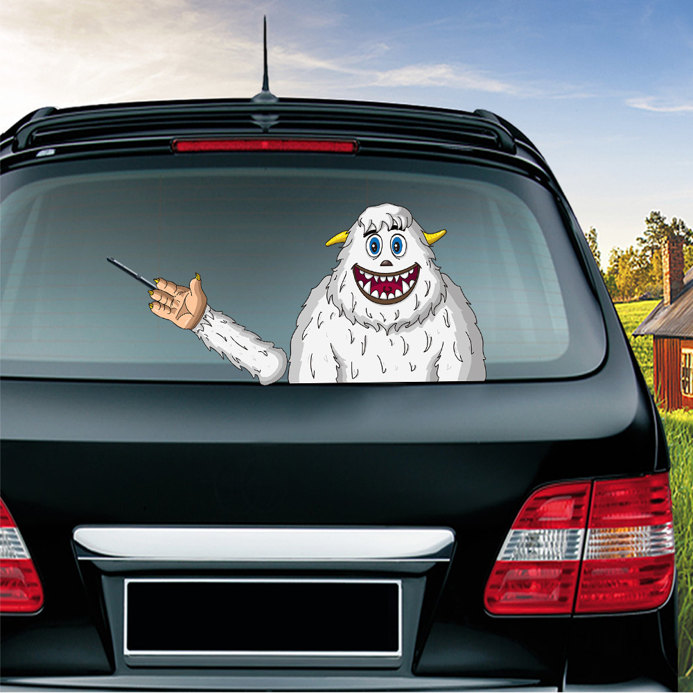 🎅Early Christmas Sales 48% OFF🎁Christmas Car Wiper Sticker⛄