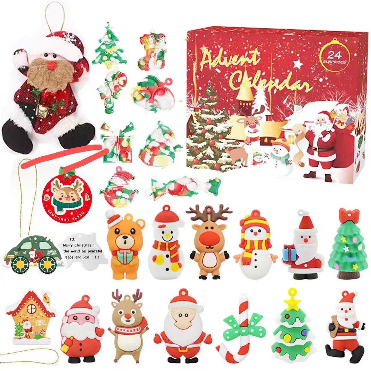 🧸Advent Calendar Toys-Christmas Countdown🎄