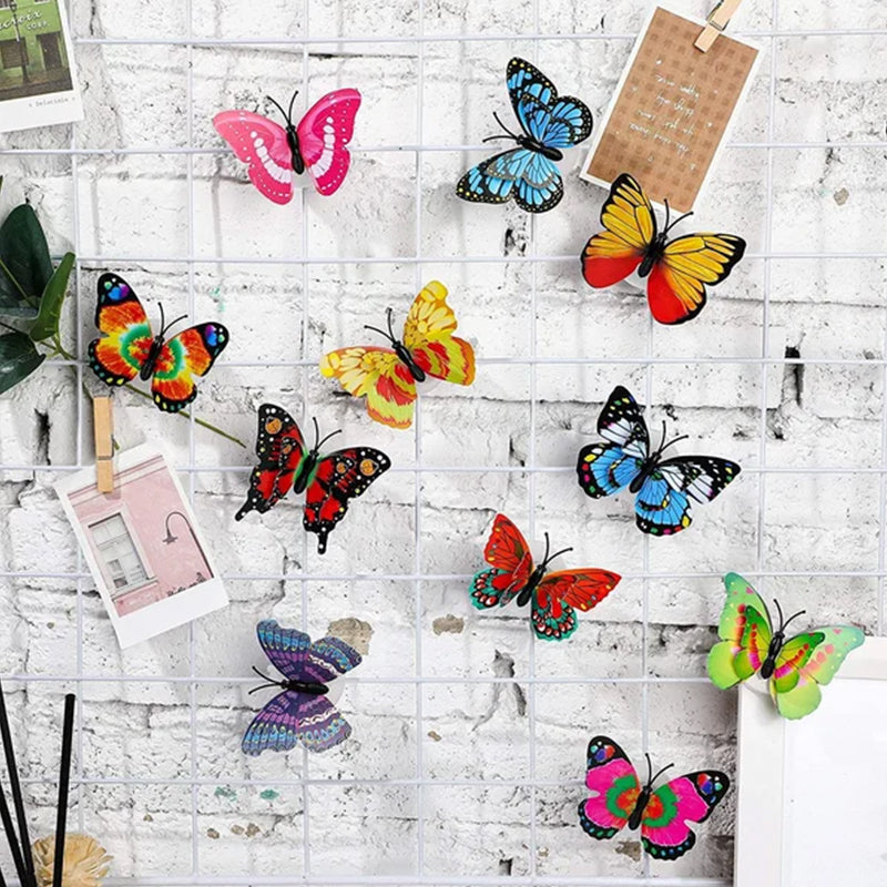 🦋3D LED Butterfly Decoration Night Light-12PCS