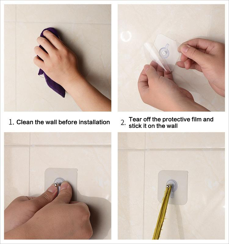 ⚡Drill Free Adhesive Hooks