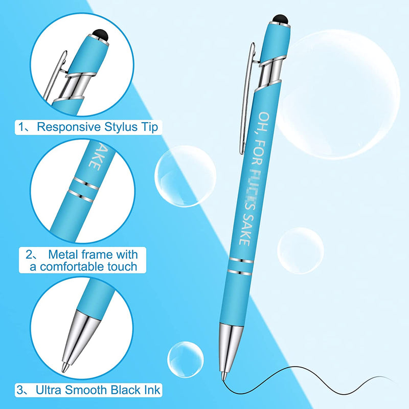 🌈 10Pcs Ballpoint STRESS RELIEF FUNNY PENS😂