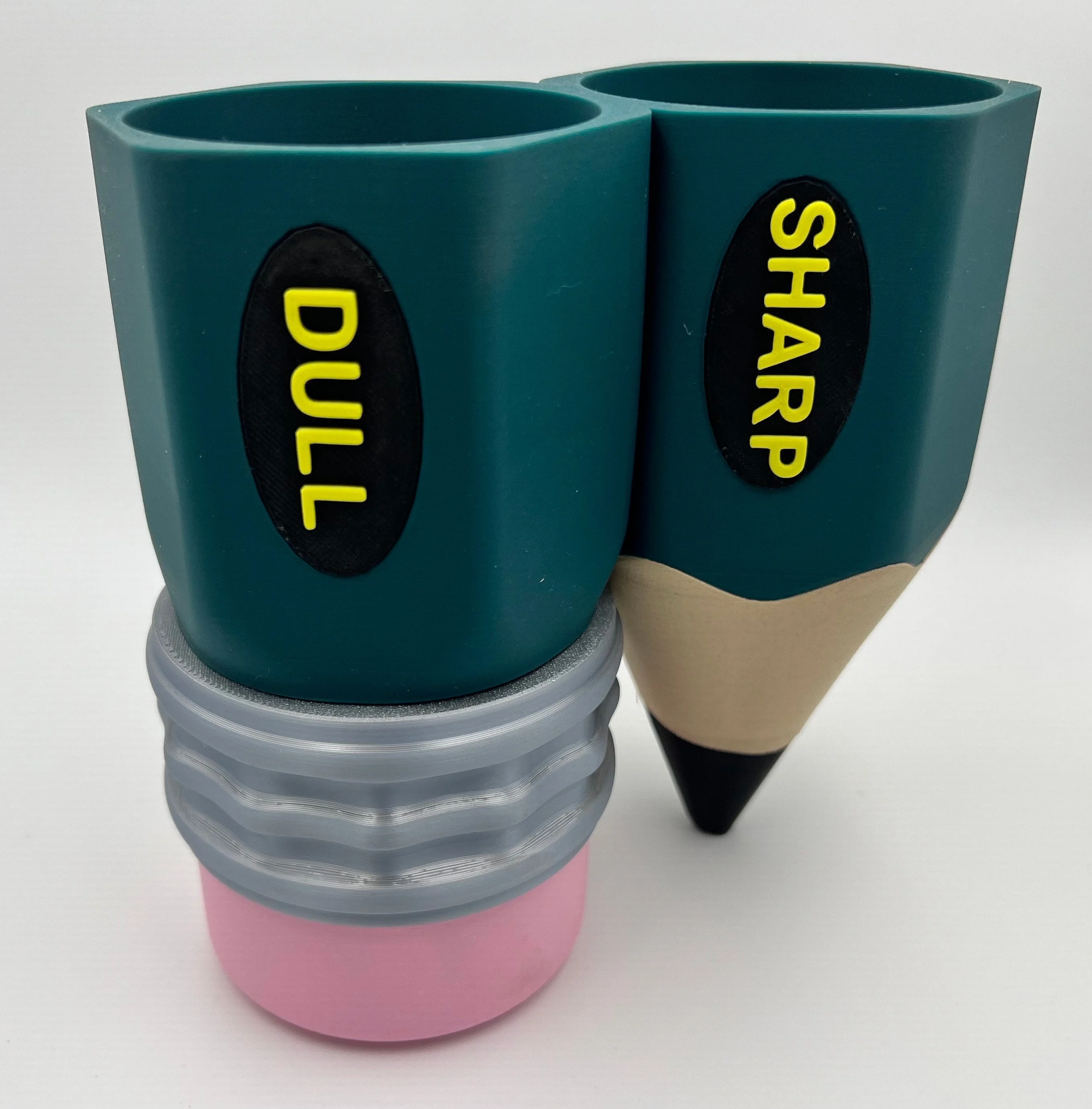 Sharp-Dull Pencil Holder✏