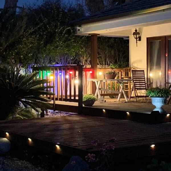 (🔥HOT SALE NOW - 40% OFF) Solar Deck Lights Outdoor