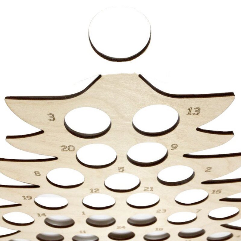 Wooden Christmas Party Chocolate Frame