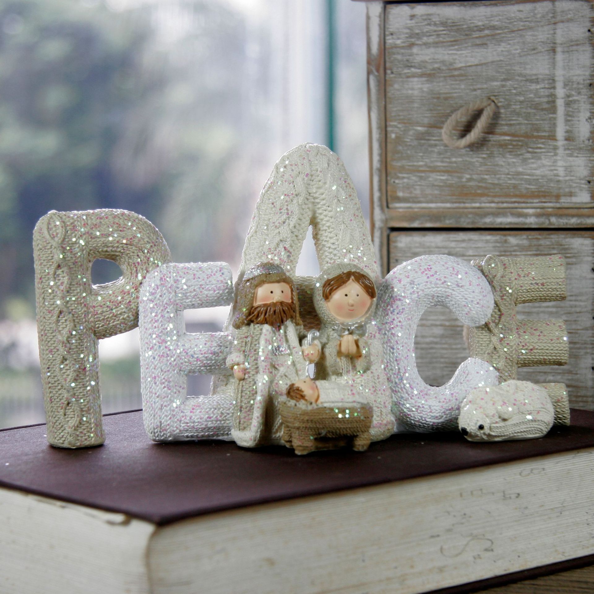 Handcrafts Family Nativity Statue 