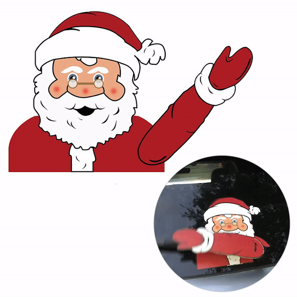 🎅Early Christmas Sales 48% OFF🎁Christmas Car Wiper Sticker⛄
