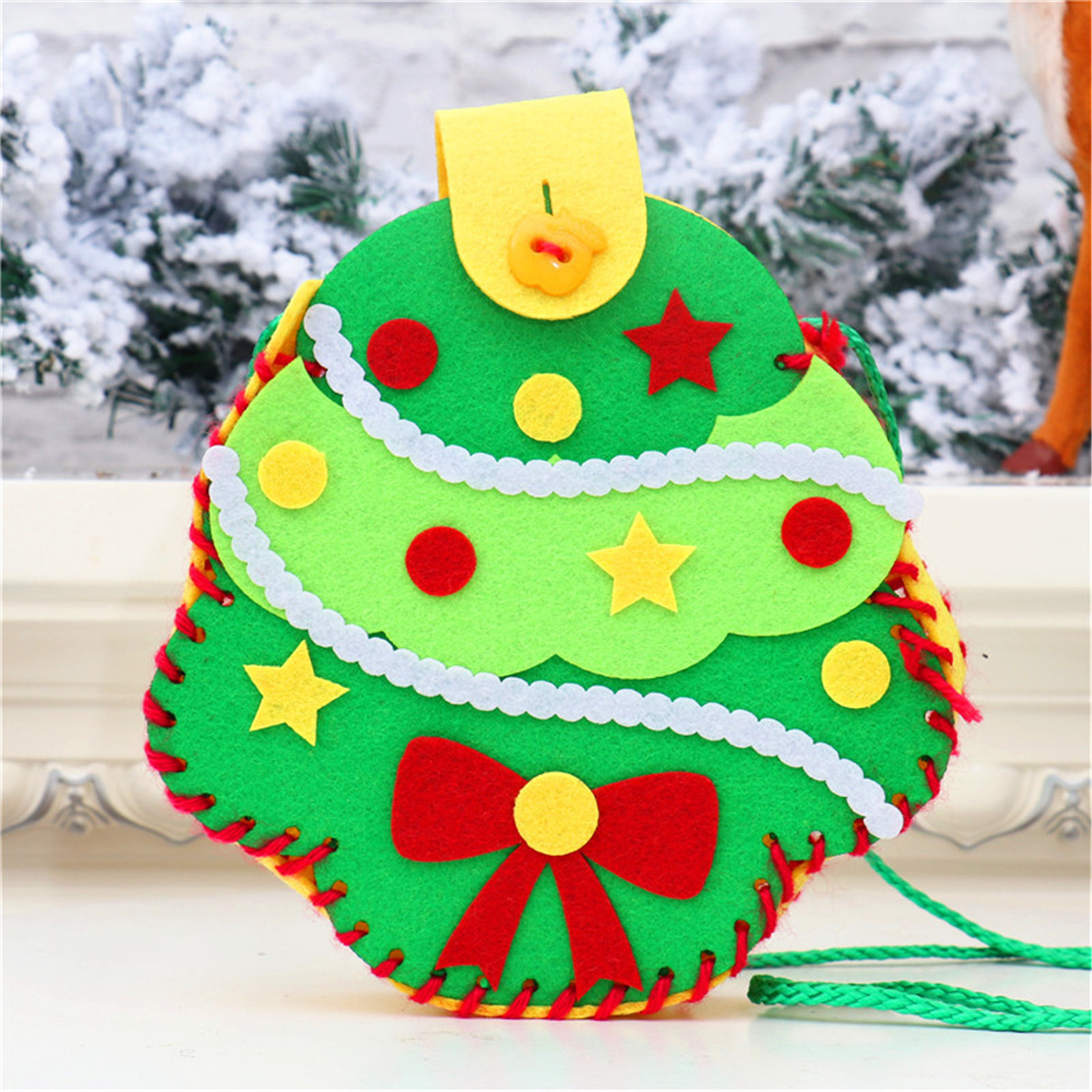 🎄Christmas children DIY educational toys shoulder bag🎁