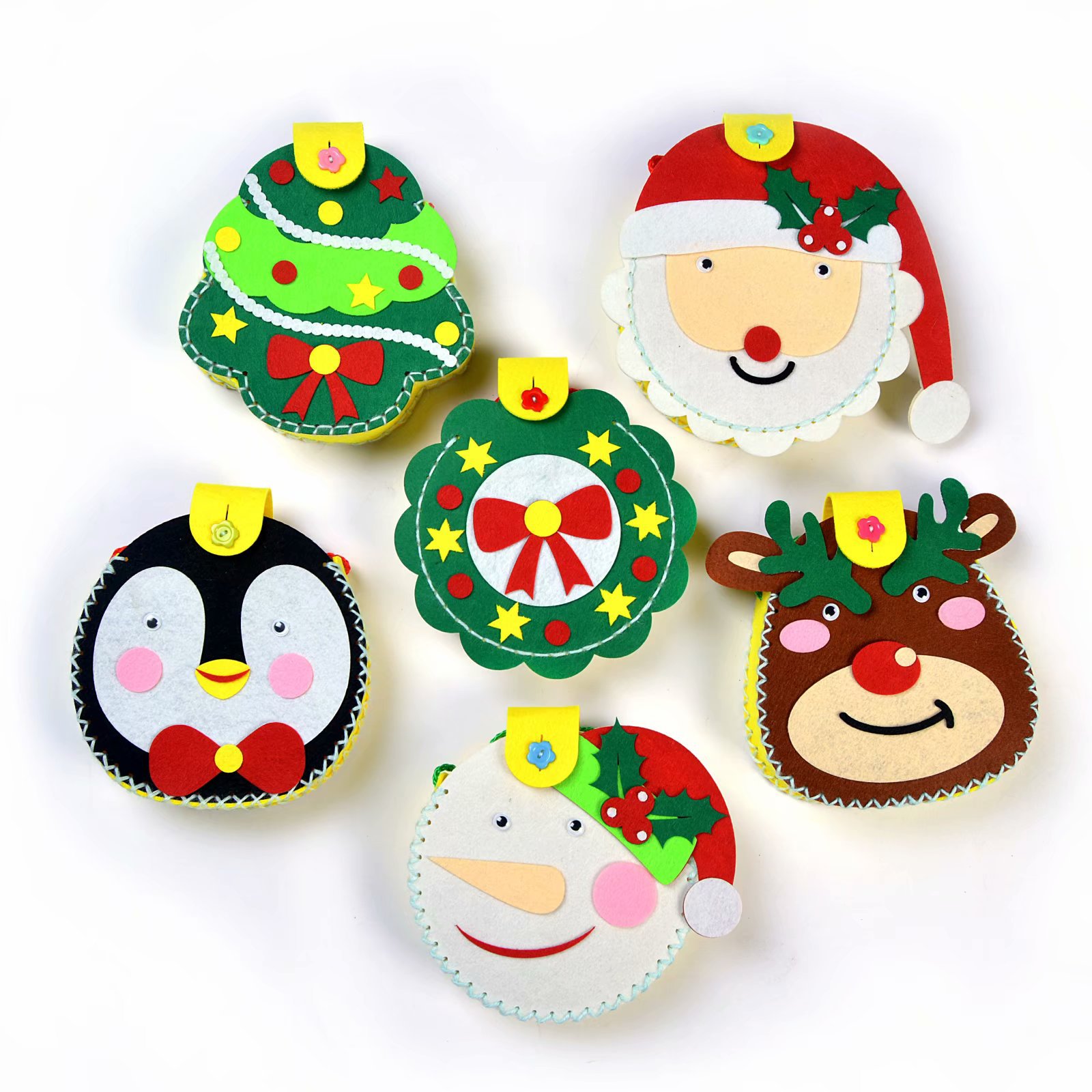 🎄Christmas children DIY educational toys shoulder bag🎁