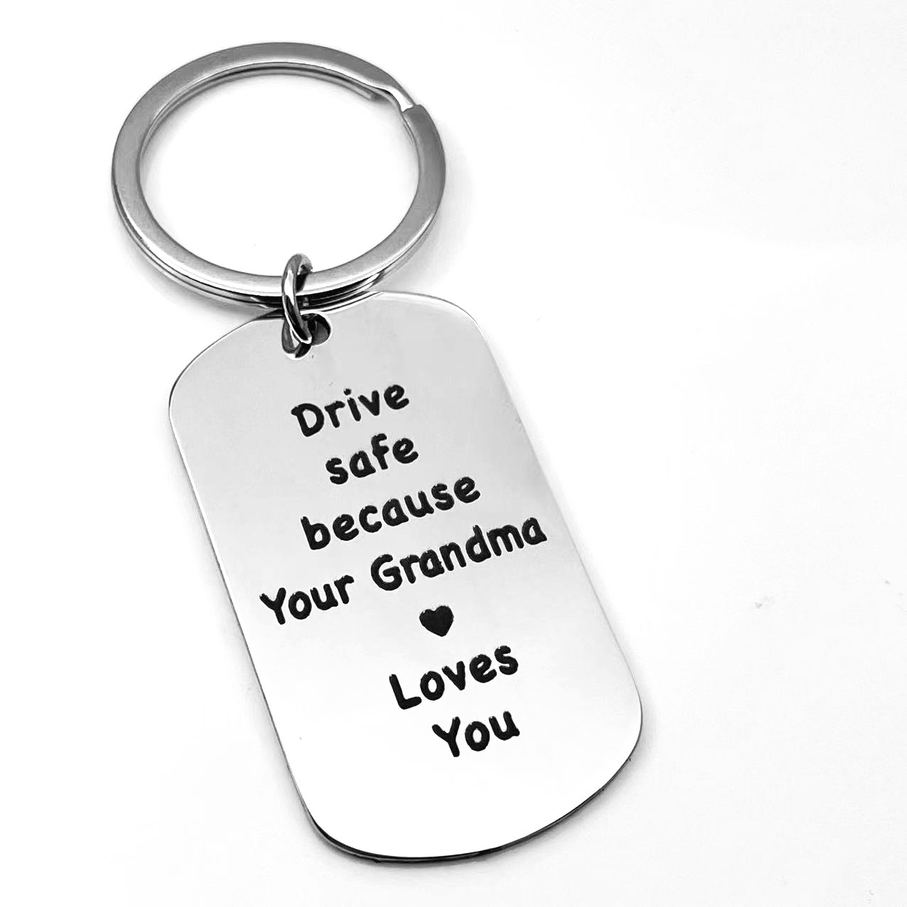 Reminder to Do Things Stainless Steel Keychain