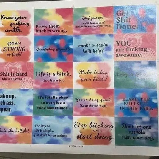 ☪Funny Motivation Cards Gift🤣