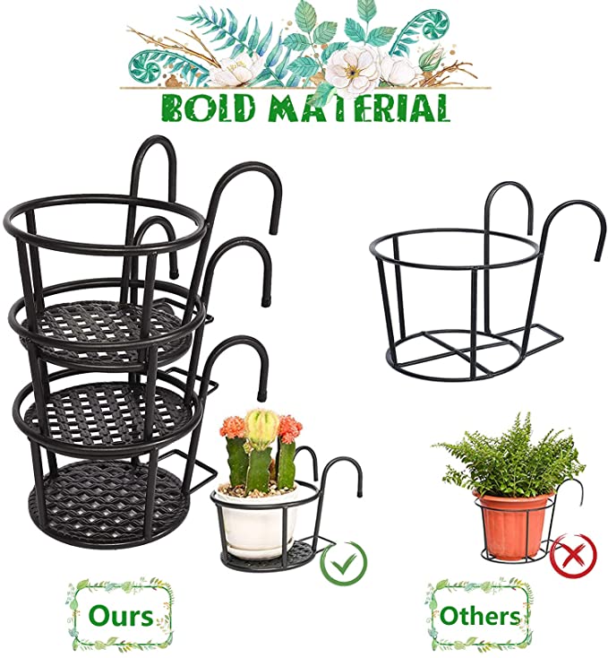 Iron Art Hanging Baskets Plant Pot