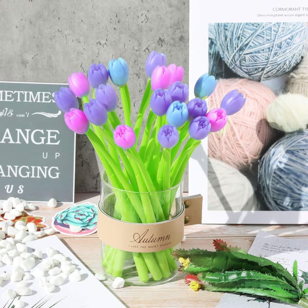 🌼Color-changing tulip ballpoint pens(Set of 6 PCS)