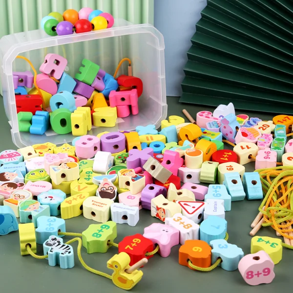 Educational Lacing Beads