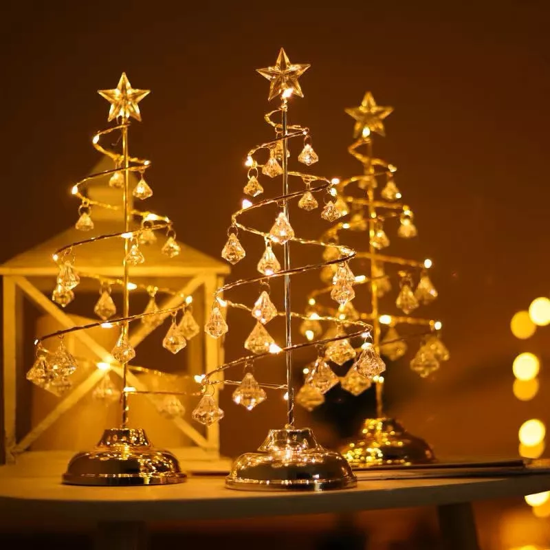 🎅Early Christmas HOT Sale-🎁Christmas Crystal Tree Lights