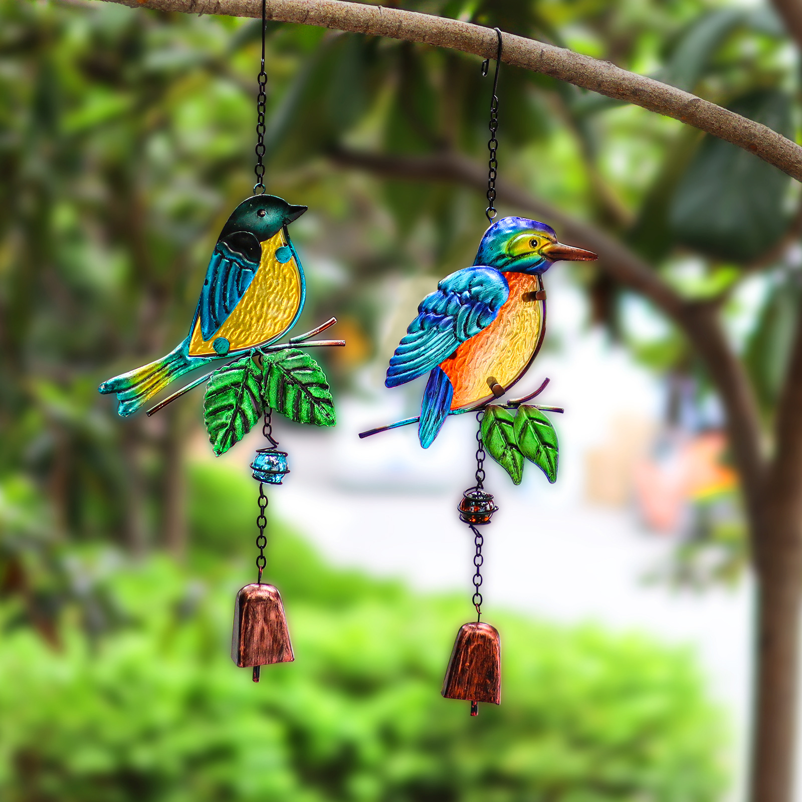 【Christmas Promotion 50% OFF】2 Pcs Bird Bell Wind Chimes