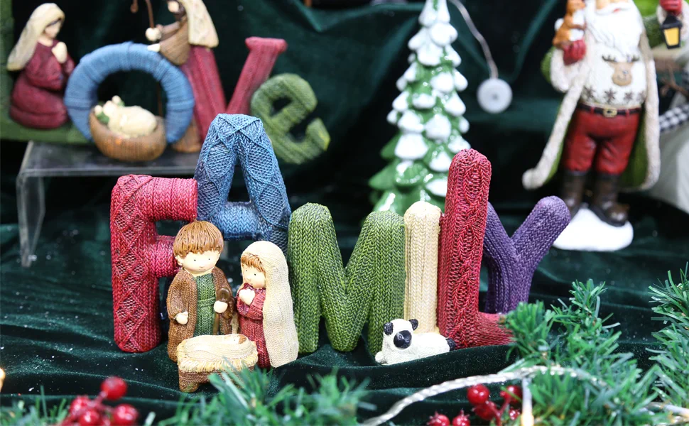 Christmas Holy Family Nativity Statue