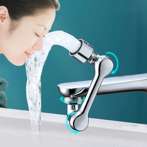 👍Rotating 1080° robotic arm faucet (universal model)