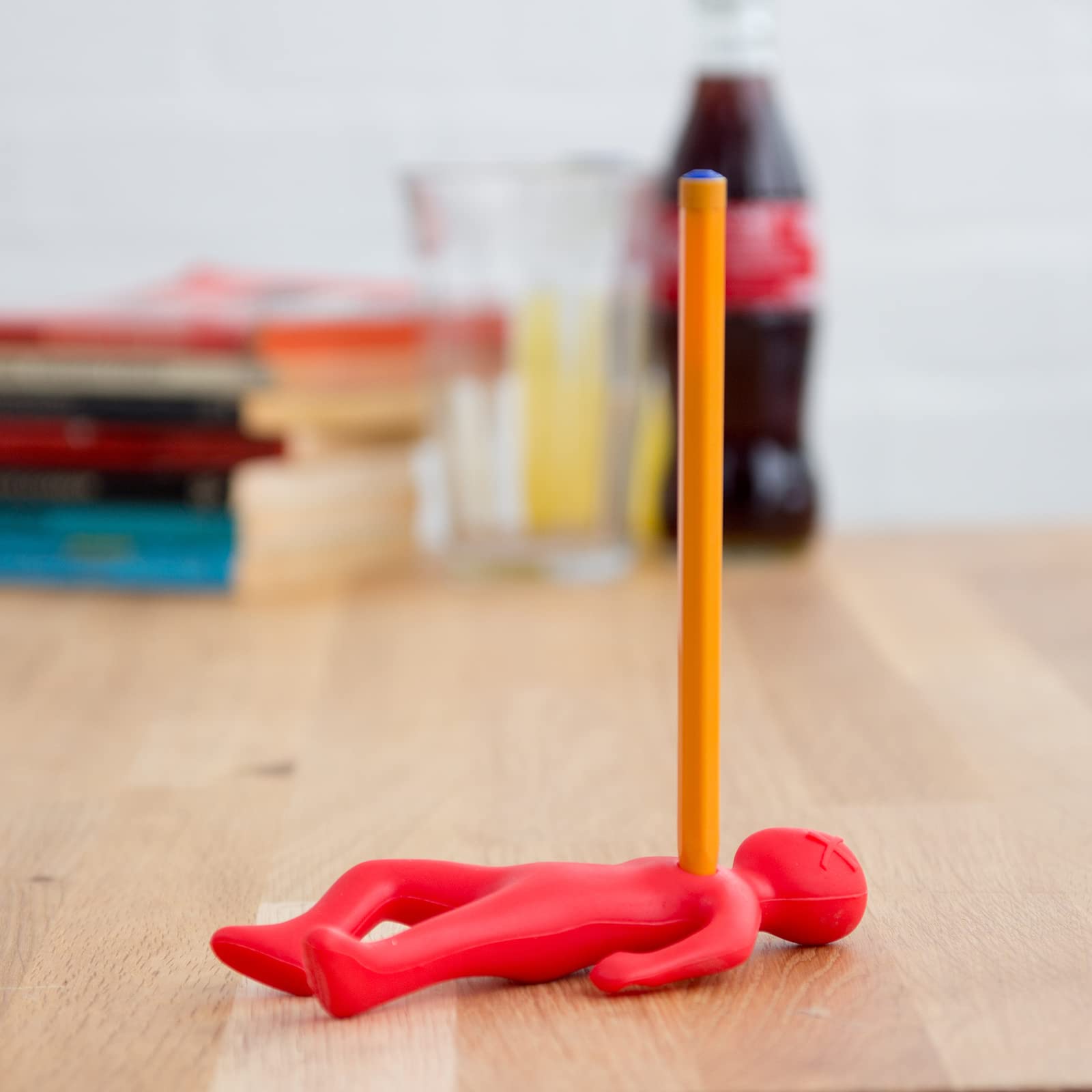 DEAD MAN NOVELTY SILICONE HOLDER FOR PENS & PENCILS