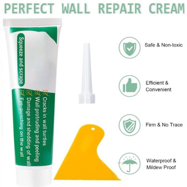 (🔥Hot Sale-40% OFF)-Safe Wall Mending Agent-Buy 2 Get 1 Free