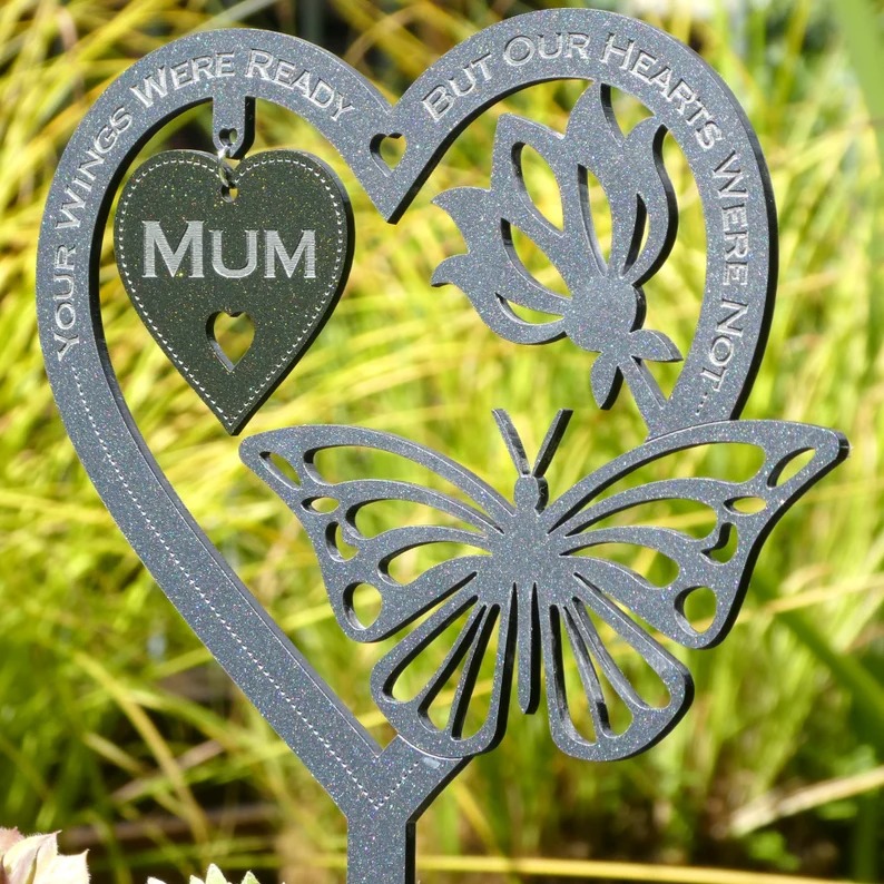 🔥HOT SALE 40% OFF🔥 - Memorial Gift Butterfly Ornament Garden Plaque