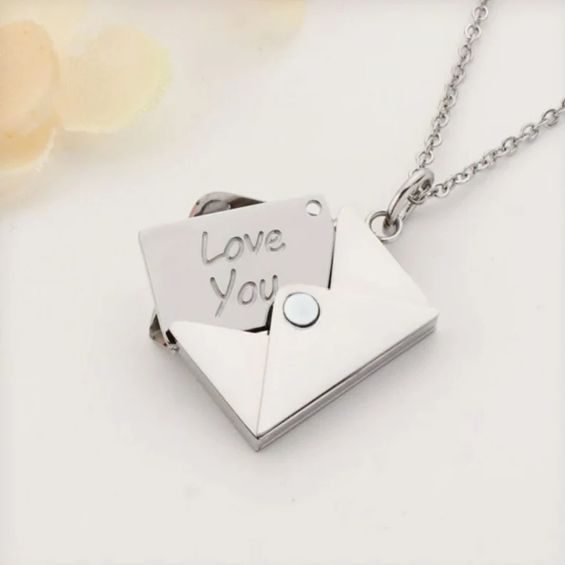 ✉️Envelope collarbone necklace✉️