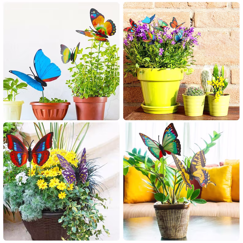 🦋Waterproof Butterflies Stakes Garden Ornaments