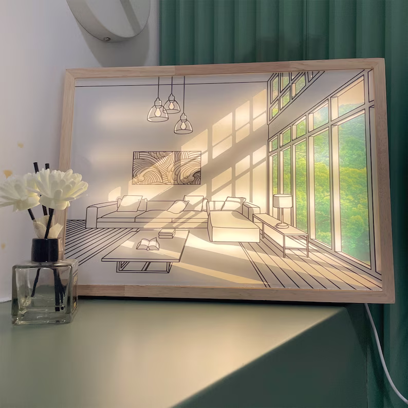 🖼Lighting Painting Decoration