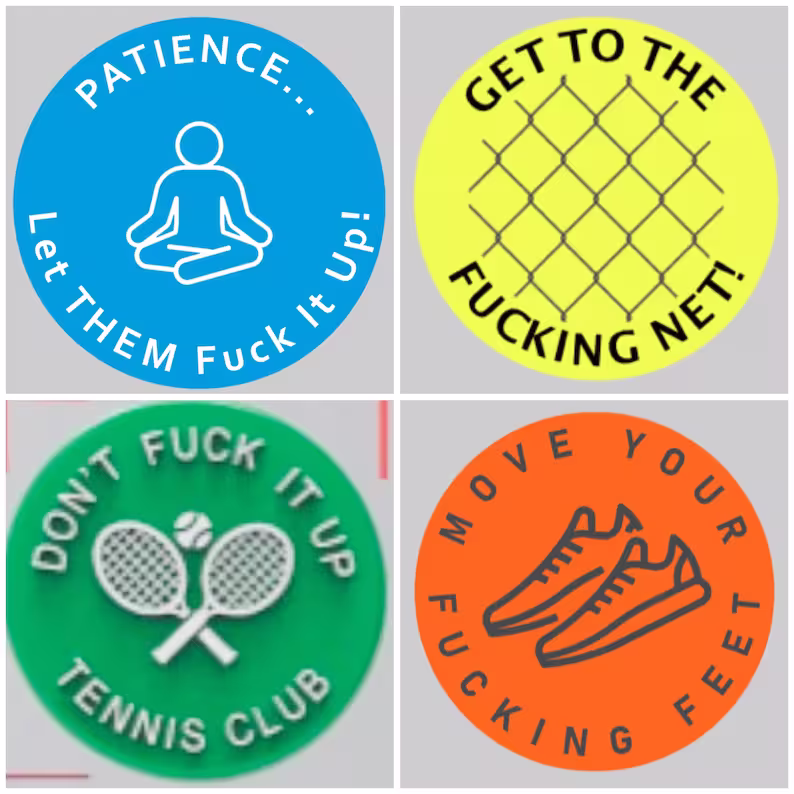 🎾Tennis Damper - Spicy or Aggressive Reminder