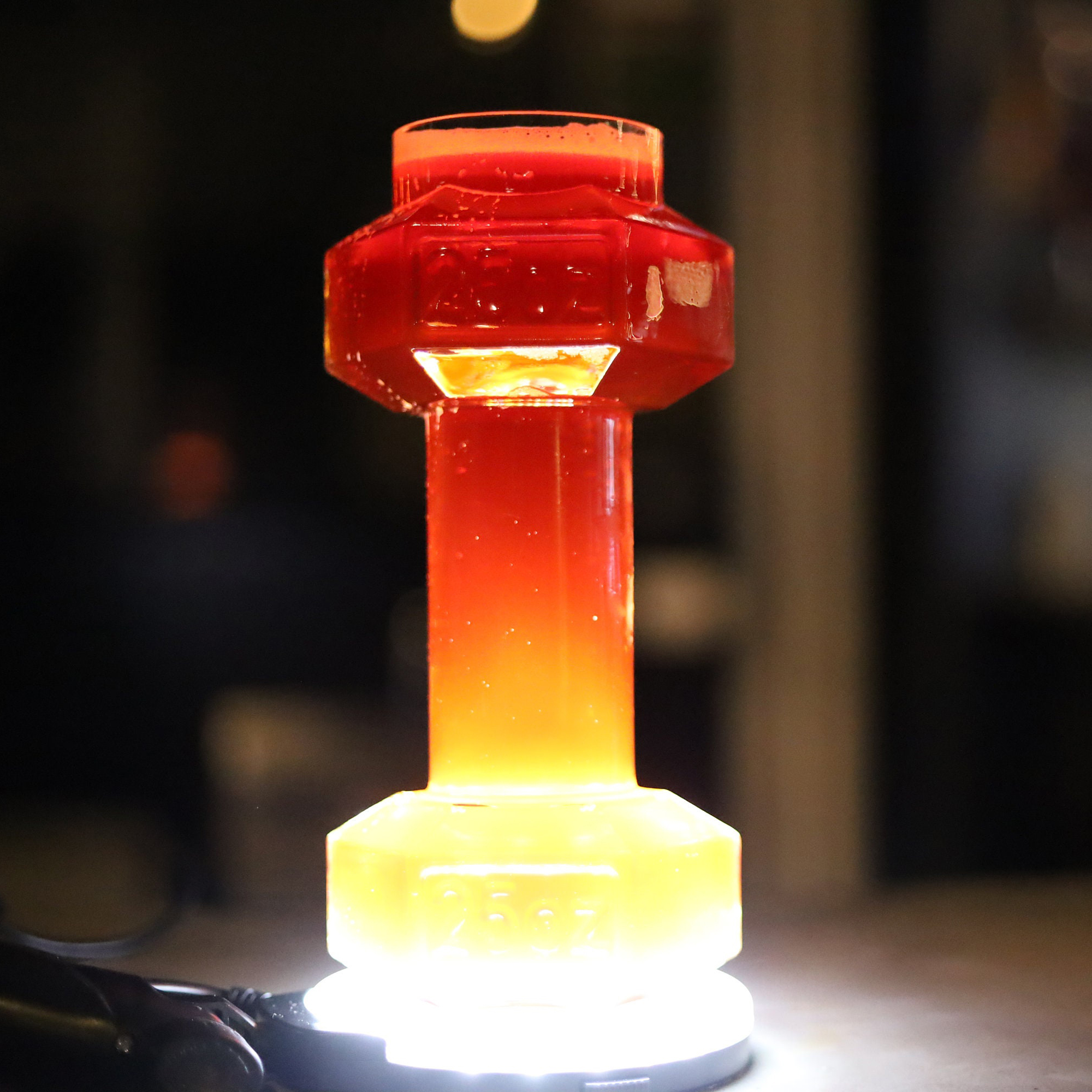 Funny Dumbbell Beer Glass