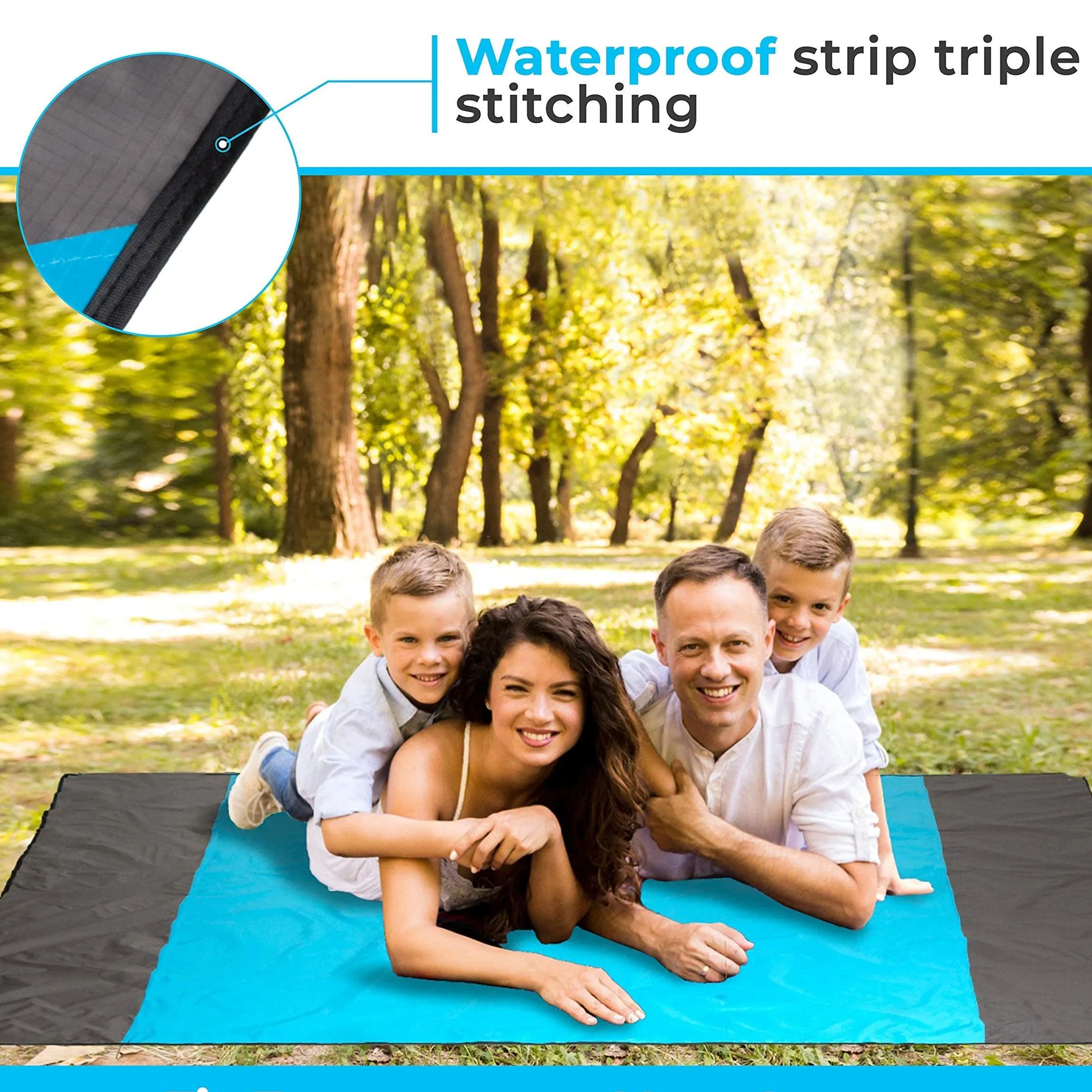 🔥SUMMER HOT SALE-Lightweight Sandproof Beach Blanket