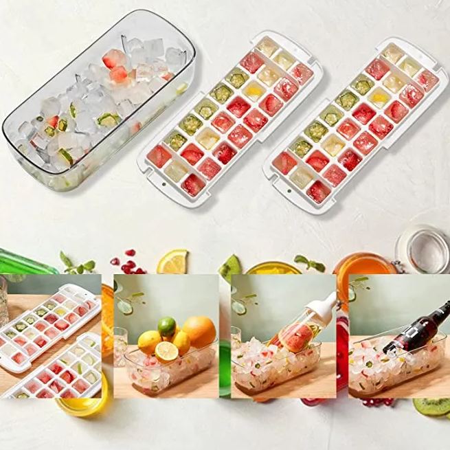 Press type Ice Cube Maker