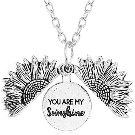 🌞"You Are My Sunshine" Sunflower Necklace🌻