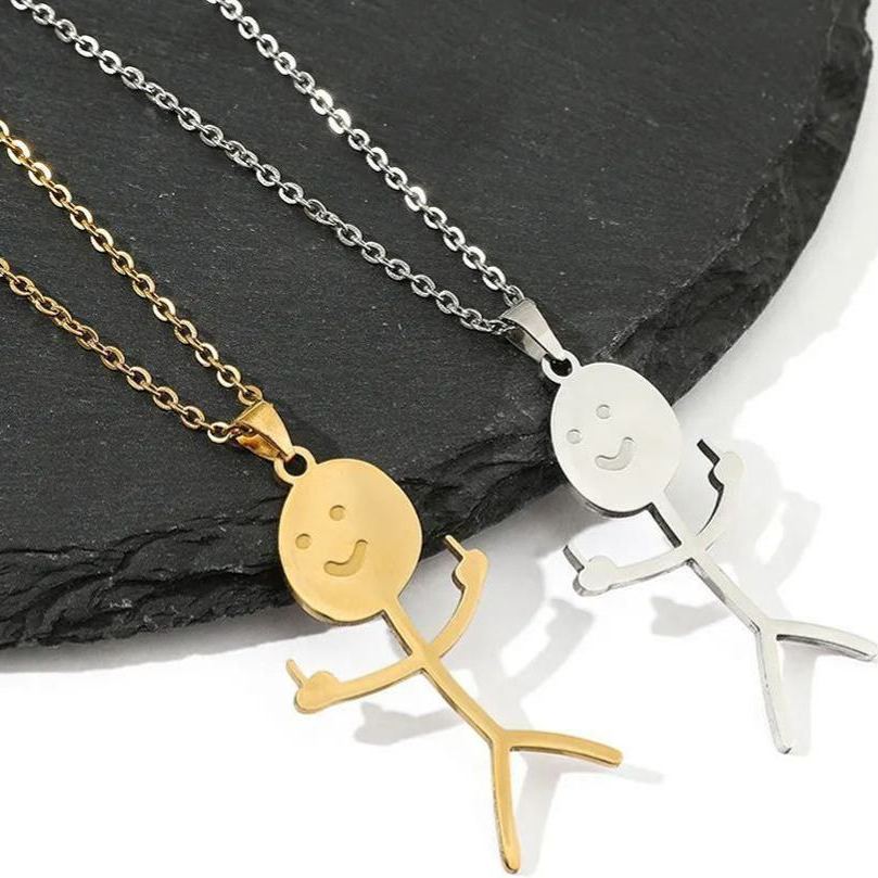 Funny Doodle Necklace