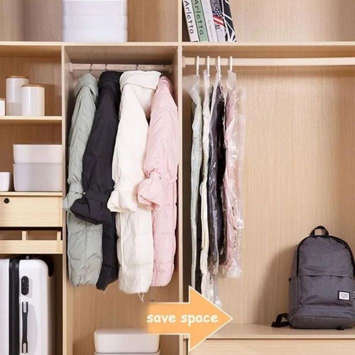  Hanging Vacuum Storage Bags 🔥 Buy 6 Get Extra 20% OFF & Free Shipping