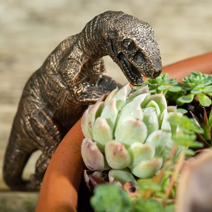 🦖Bronze Velociraptor Pot Buddy