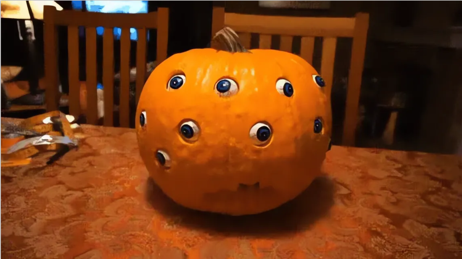 🔥Scary Halloween Pumpkin🎃