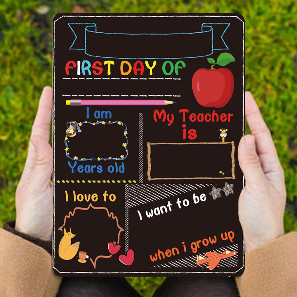 Handmade Reusable First and Last Day of School Sign
