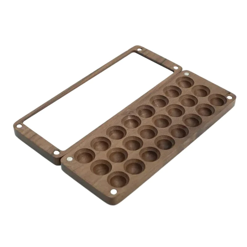 Portable Walnut Watercolor Palette🎨