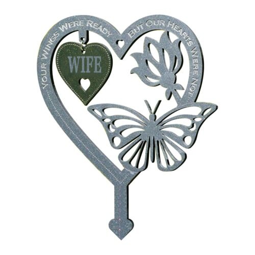 🔥HOT SALE 40% OFF🔥 - Memorial Gift Butterfly Ornament Garden Plaque