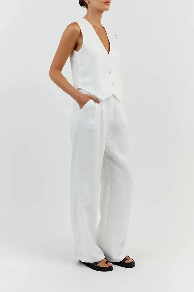 CROPPED VEST PANTS SUIT