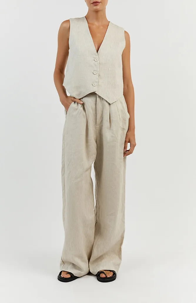CROPPED VEST PANTS SUIT
