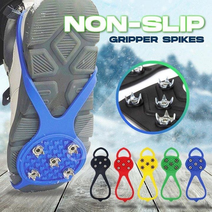 Universal Gripper Spikes Non Slip Shoe Grips (1 Pair)
