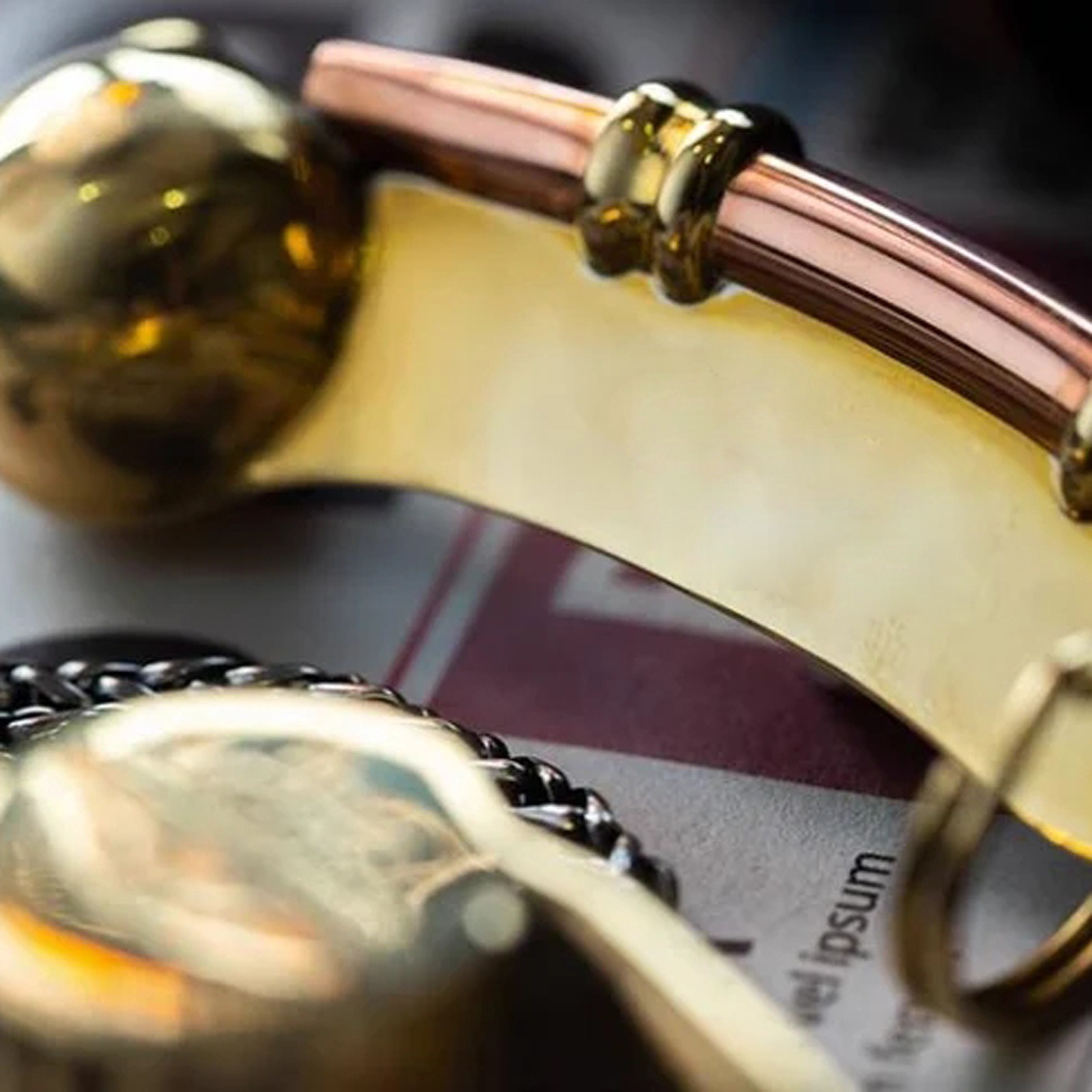 1920s English Brass and Copper Boatswain Whistle Antique Marine Tool