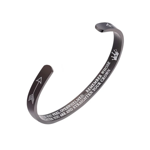 🎁Christmas Sale🎄For Daughter - Whenever You Feel Overwhelmed...Crown Bracelet