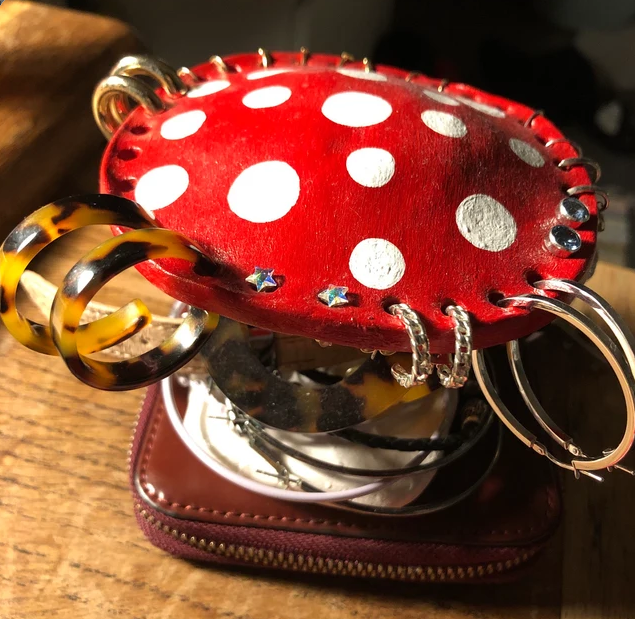 🍄Mushroom Earring Holder Decorative Ornament