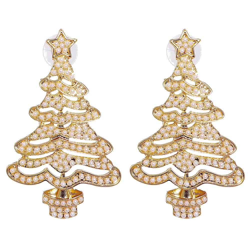 Shiny Christmas Tree Earrings | Perfect Gift🎁