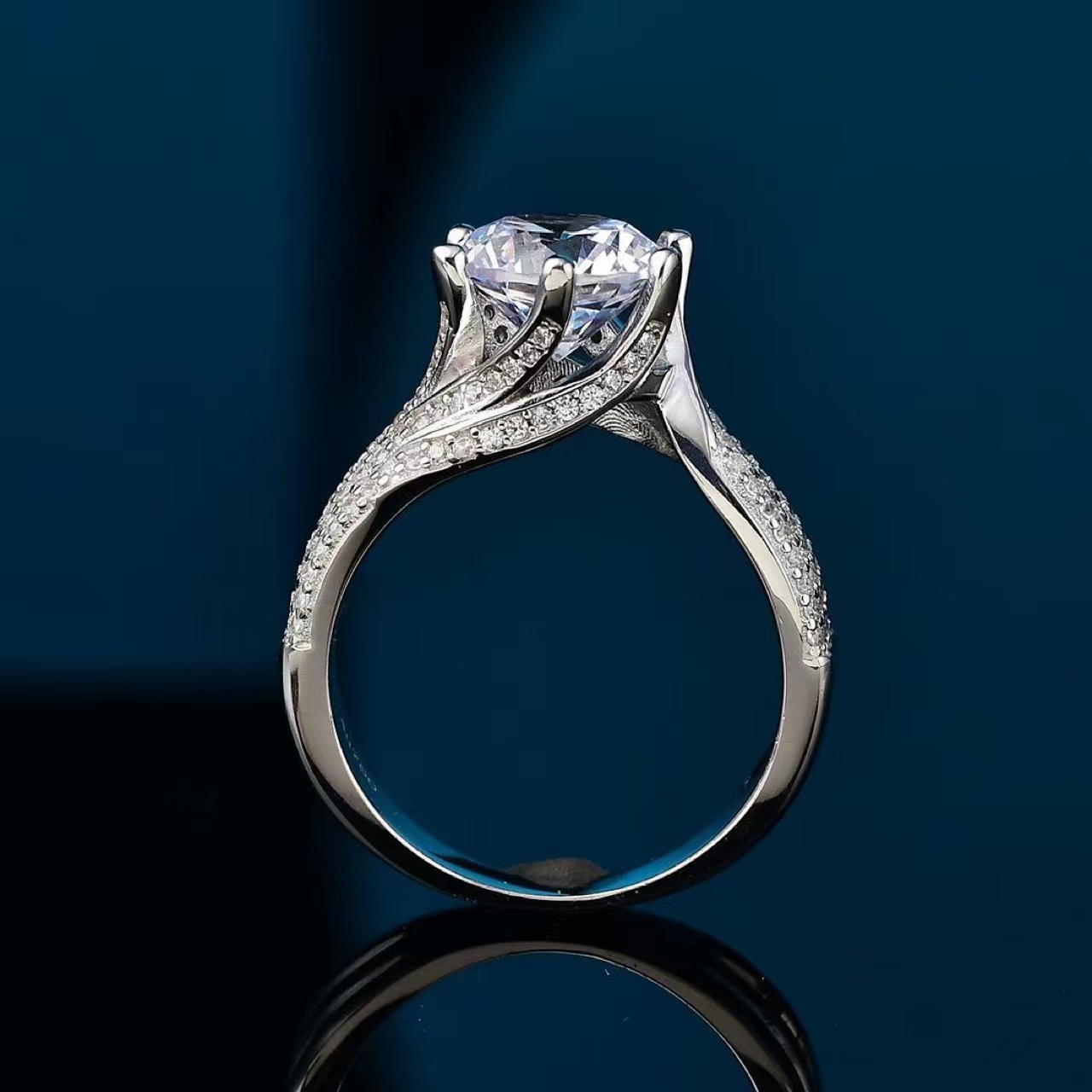 💐Mother's Day Pre-Sale💝3 Carat Super Sparkling Moissanite Ring