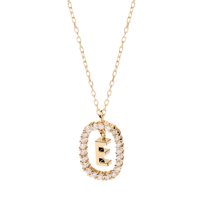 Diamond Alphabet Necklace - Define It By You