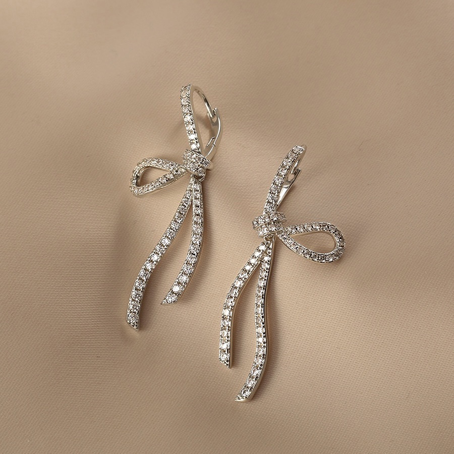 💐MOTHER'S DAY PRE-SALE💝FRENCH RIBBON BOW EARRINGS | PERFECT GIFT🎁