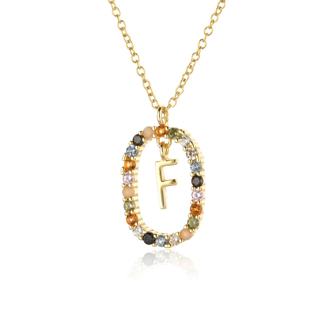 Diamond Alphabet Necklace - Define It By You